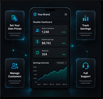 Night Reseller Program dashboard preview